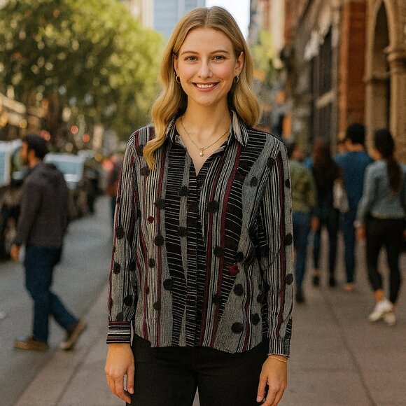 Joan Leslie Blouse - Picture 2 of 7